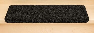 Килимки для ніг Kettelservice-Metzker Ramon MW Прямокутні 15-секційні економ-комплекти антрацит - зі стабільним пластиковим кутом