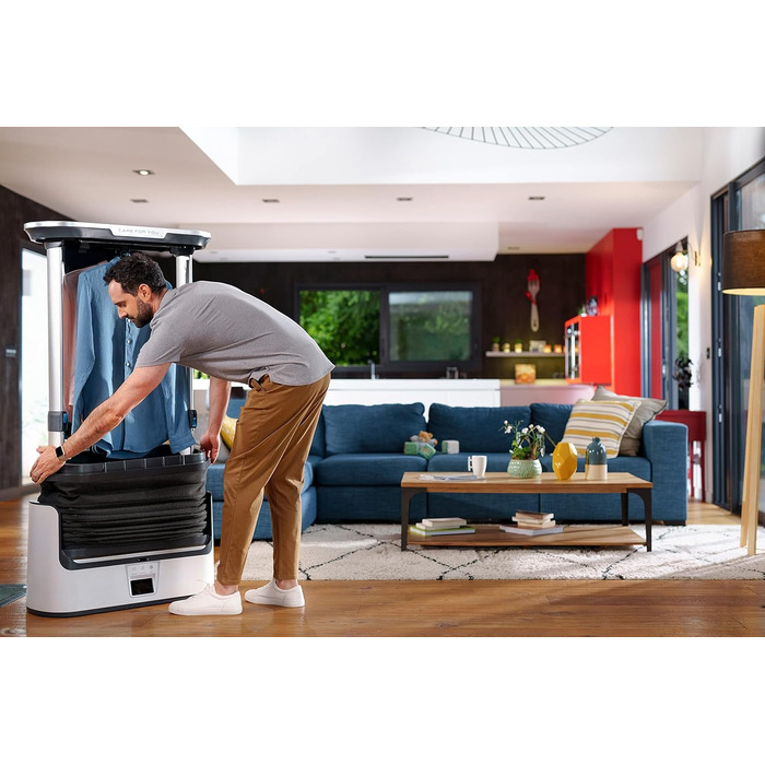 Повністю автоматичний паровий випрямляч розгладження та дезінфекція до 99,99 потужна пара дбайливе сушіння зменшує неприємні запах