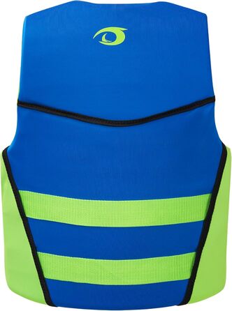 Рятувальний жилет Owntop для підлітків та дітей, регульований рятувальний жилет з потрійними ременями безпеки, легкий рятувальний жилет для каякінгу, плавання, риболовлі, жилет для підводного плавання, синій, розмір M