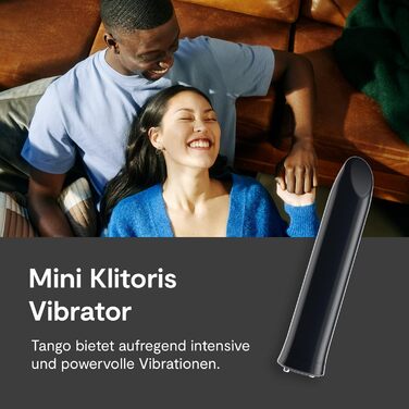 Вібратор We-Vibe Tango Bullet для жінок - Секс іграшки для неї та пар - Кліторальний стимулятор з 8 рівнями інтенсивності - Водонепроникна секс-іграшка - Акумуляторна - Black Black лубрикант