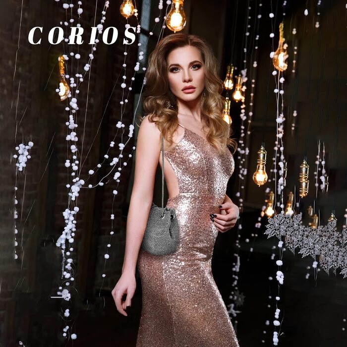 Блискуча вечірня сумочка зі стразами, клатч-відерце з діамантами, мініатюрна сумка на ланцюжку для весілля, банкету, випускного, чорна