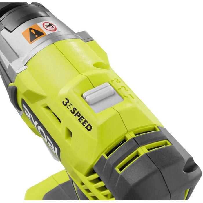 Акумуляторний ударний гайковерт RYOBI ONE 18 вольт (3 передачі, 1,27 см) (тільки інструмент)