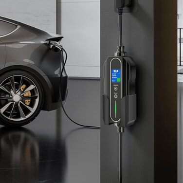 Зарядний кабель тип 2 3PIN CEE до типу 2 7,4 кВт 32 A CEE до типу 2 5м тип 2 універсальний зарядний кабель Підходить для єврокарів