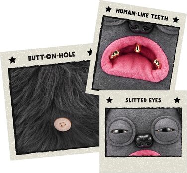 Плюшева іграшка FUGGLER Gold Fuggs, Їжак Грог, 23 см