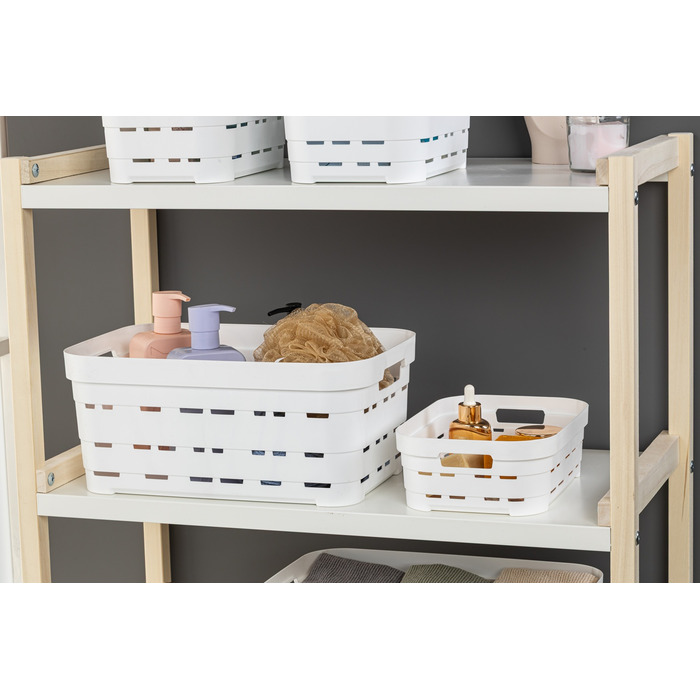 Кошик Idea Home 00611 Pyramid White 3.8 л (00611 White) (7180071)