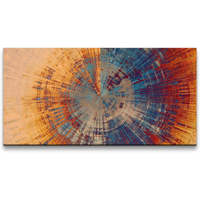 Абстрактний живопис 120 шт. 60 см Панорама полотна Картина XXL розмір Настінне мистецтво Вітальня Декоративне мистецтво Принти