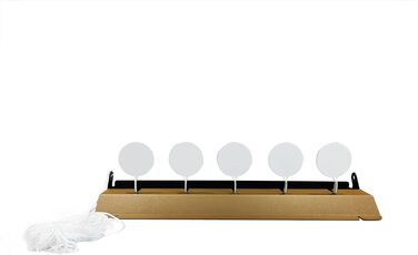 Металева підставка для мішеней ATFLBOX з 5 сталевими пластинами для страйкбольних пневматичних гвинтівок