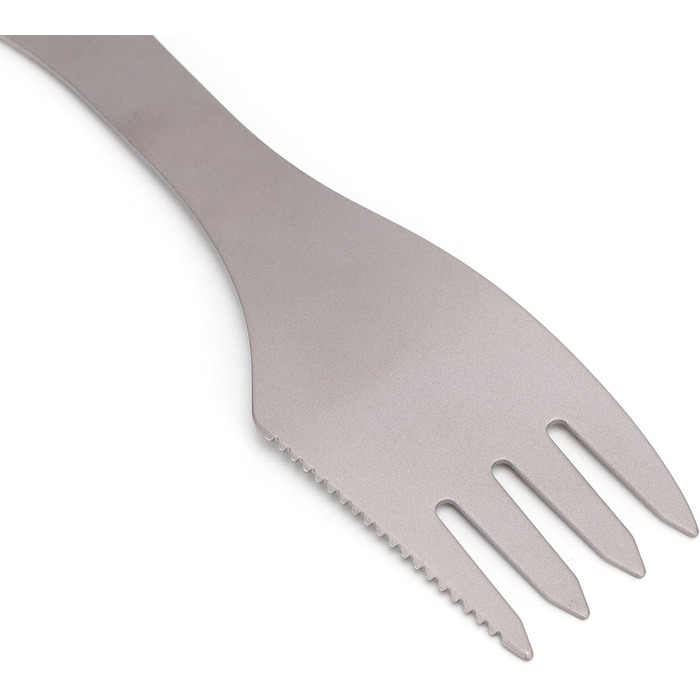 Набір посуду для кемпінгу Yctze Ti, 3-в-1 виделка-ложка-різак, легкий, багаторазовий набір посуду для вулиці, компактний для походів, подорожей, пікніків