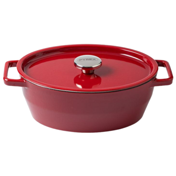 Каструля Pyrex Slow Cook red, (4 л) (7250678)