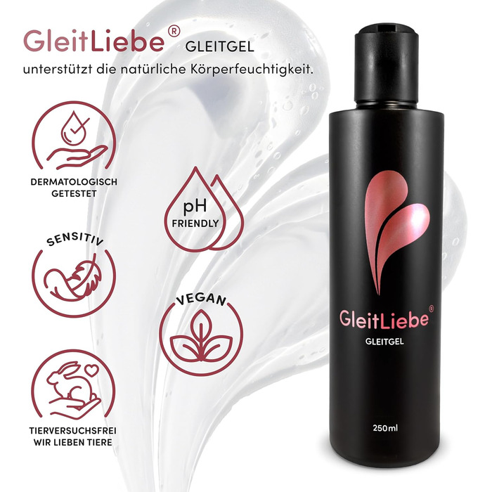 Водний лубрикант GleitLiebe Sensitiv, 250 мл