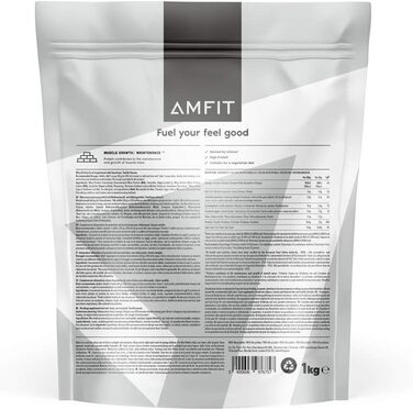 Протеїновий порошок Amfit Nutrition Whey, Ваніль, 1 кг