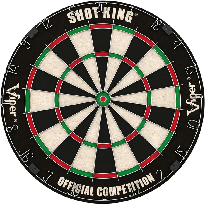 Набір мішені для дартсу Shot King (безскобне "яблучко" та обертове кільце)