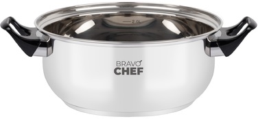 Каструля Bravo Chef 18 см (1.6 л) з бакелітовими ручками (6811077)
