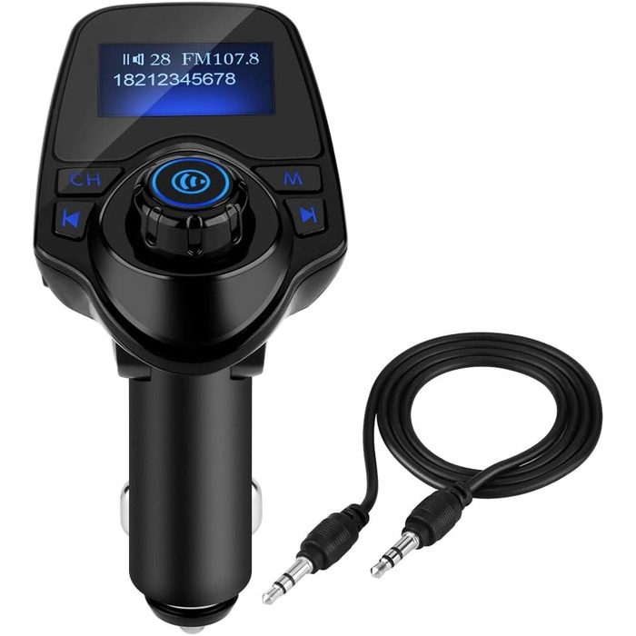 Плеєр FM-передавач T11 Bluetooth MP3-плеєр MP3-передавач FM-передавач USB зарядний пристрій, 3-