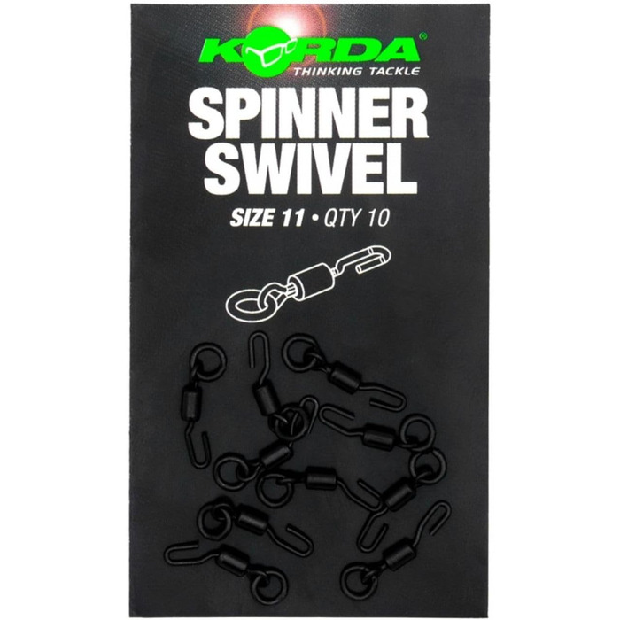 Корда Spinner Ring Swivel XX Розмір 11 - вертлюги, коропові вертлюги, швидкозмінні вертлюги, гачкові вертлюги