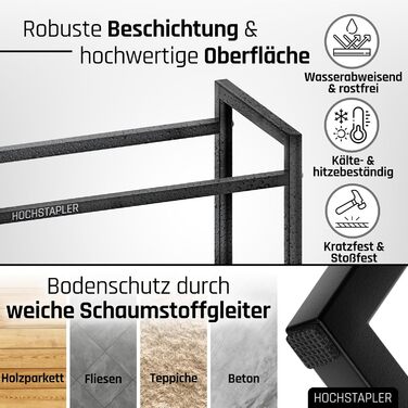 Штабелювана полиця для напоїв на 6 ящиків антрацитового кольору - Суцільна полиця для напоїв - Полиця для напоїв з настінним кріпленням - Полиця для ящиків на 6 ящиків (6 ящиків без винної полиці) антрацитового кольору