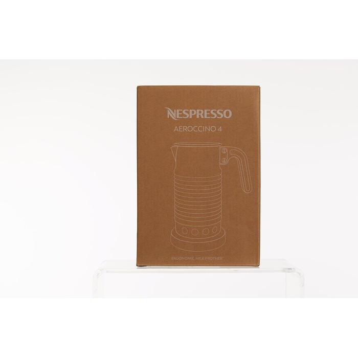 Для молока, електрична піноутворювач для 120 мл вершкового молока і 240 мл гарячого молока, можна мити в посудомийній машині, сріб