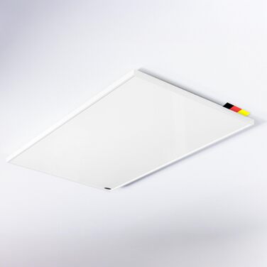 Інфрачервоний обігрівач Knighaus - 1000 Вт - для монтажу на стелю Інфрачервоний стельовий обігрівач Ефективний електричний обігрівач Сертифіковано TV/GS 5-річна гарантія виробника Захист від перегріву Стельовий обігрівач потужністю 1000 Вт без термостата