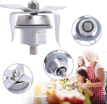 Змінні леза TM3300 сумісні з кухонним комбайном з нержавіючої сталі Vorwerk Thermomix TM3300 з Poweka