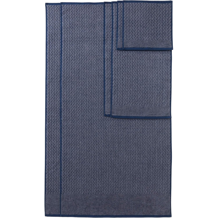 Набір рушників з органічної бавовни Texere, 6 предметів, бордовий Estate Blue