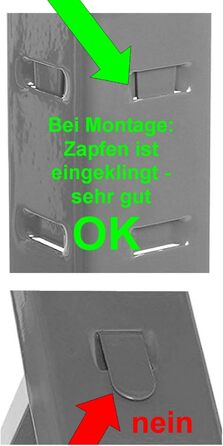 Полиця, міцна металева полиця для підвалу, надміцна полиця, полиця для зберігання, що вставляється в розетку, легко збирається, оцинкована, 4 полиці розміром 150 x 75 x 30 см, вантажопідйомність 280 кг 1 полиця - 150 x 75 x 30 см, 1