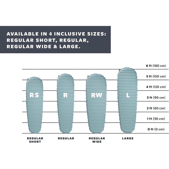 Ультралегкий килимок для кемпінгу та походів Therm-a-Rest NeoAir XTherm NXT MAX, колір Neptune, великий