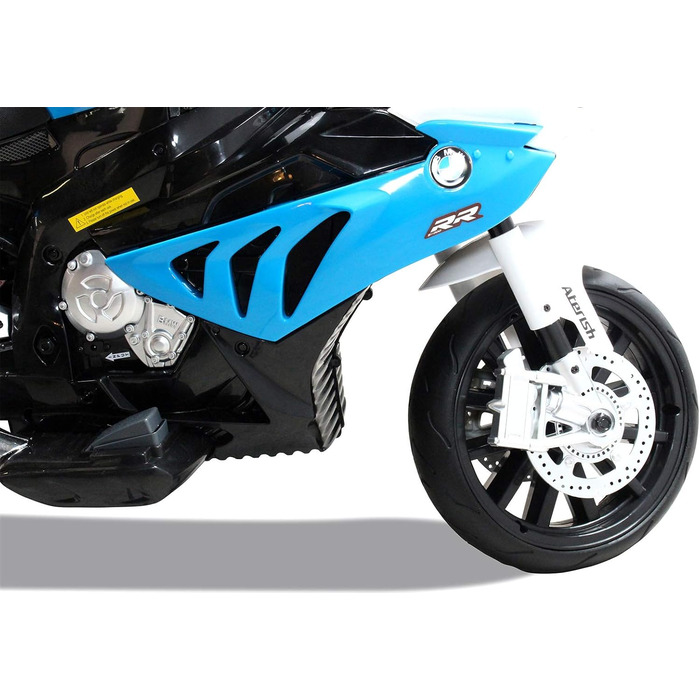 Дитячий електричний мотоцикл BMW S 1000 RR JT528 Ліцензійний -12 Вольт 7 AH акумулятор - 2 x 12 Вольт 35 Вт двигун - Електричний м