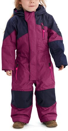 Дитячий лижний комбінезон/сніговий костюм Killtec Unisex Kesley Mini з капюшоном 98-104 Сливовий