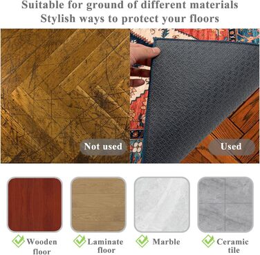 Захисний килимок для твердих підлог 120x150 см Килимок для стільця Ігровий килимок Захисний килимок для підлоги Килимок для офісного стільця Прямокутний килимок для підлоги Нековзний килимок для офісного стільця Килимки для стільців (Multicolour-2) Multic