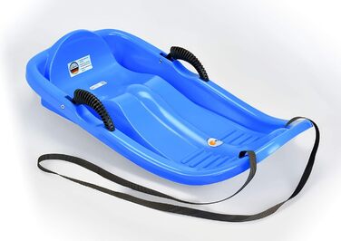 Молодіжні унісекс санки Snow Star De Luxe 83x47x18 см льодово-блакитні