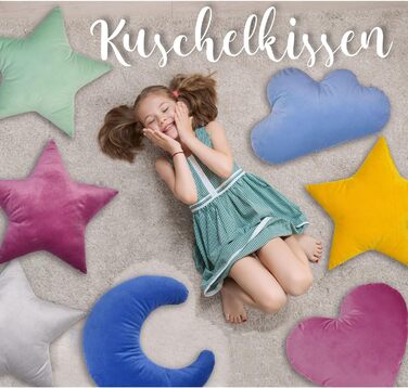 М'яка дитяча подушка - Подушка-серце - Рукотворна подушка дитяча - Прикраса дитячої подушки - Подушка-серце дитяча cappucino серце