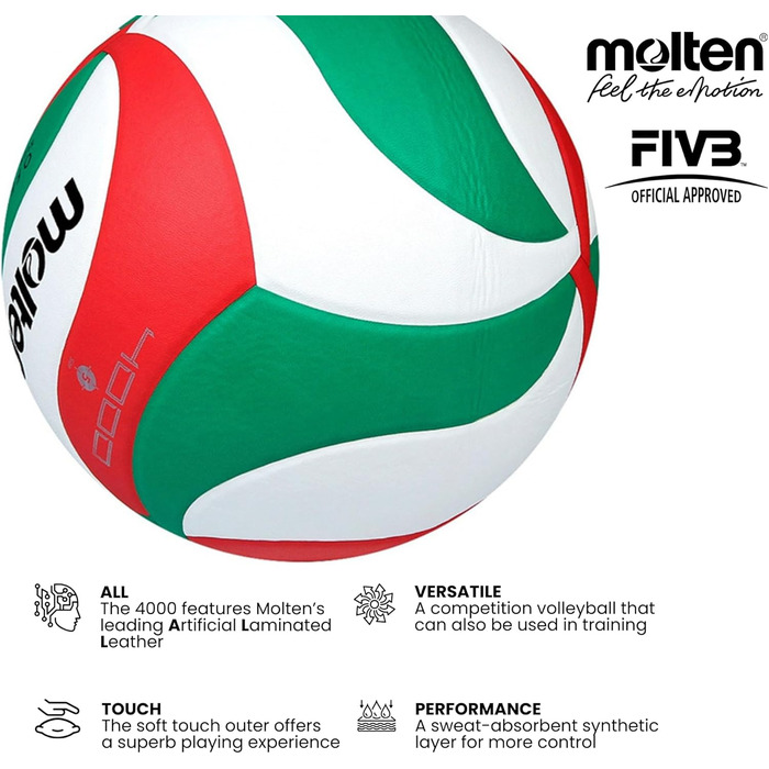 Волейбольний м'яч Molten V5M4000