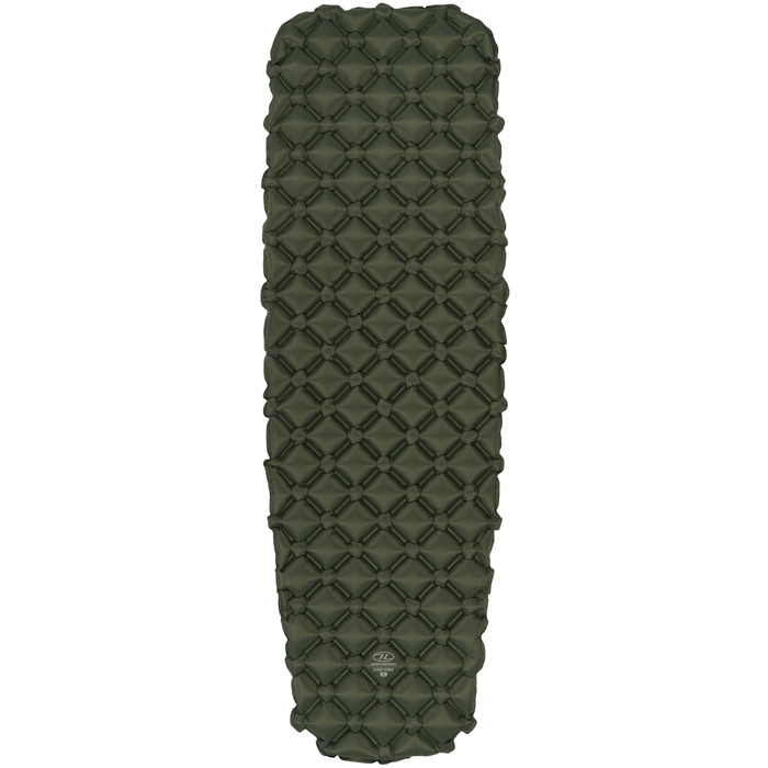 Килимок надувний Highlander Nap-Pak Inflatable Sleeping Mat XL 5 cm Olive (AIR073-OG)