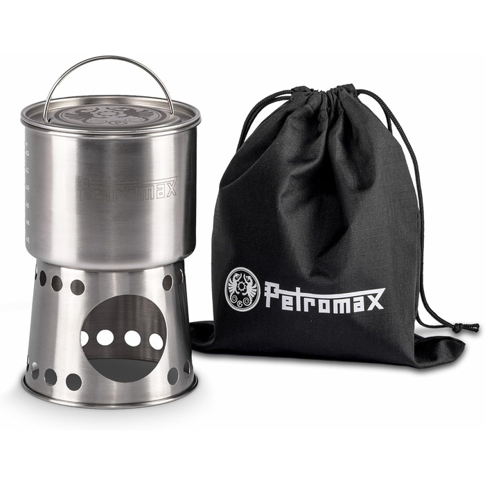 Чашка для приготування Petromax 2-в-1 поверхня для приготування та чашка зі складними ручками