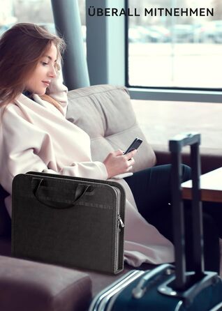 Папка для документів ABC life A4 для важливих документів, вогнетривкий футляр для документів A4 з 13 відділеннями та ручкою, папка-гармошка для сертифікатів, органайзер для проїзних документів, паспорта, чеків