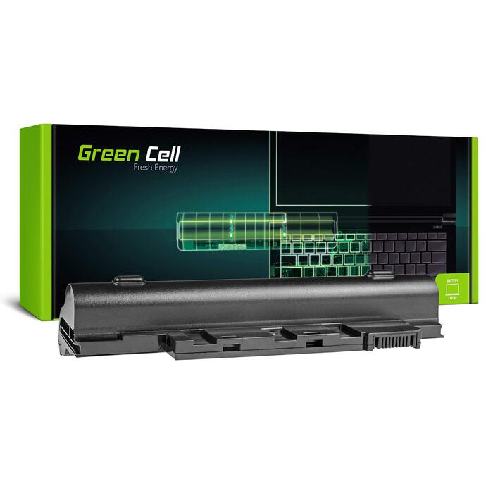 Акумулятор для ноутбука Green Cell AL10A31 AL10B31 AL10G31 для Acer Aspire One 522 722 D255 D257 D260 D270 (6 елементів 4400mAh 11.1V чорний)