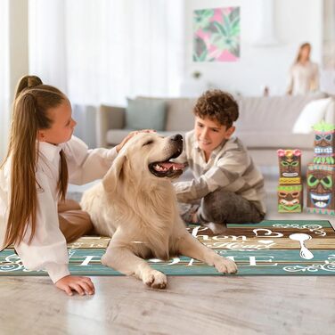 Комплект кухонних килимків, килимок для кухні, що миється, килимова доріжка для коридору, комплект кухонних килимків та килимків, що миються, підходить для нековзних килимків на кухні, у вітальні, їдальні та ванній кімнаті C002