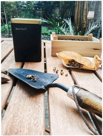 Елегантних квадратних герметичних металевих банок для зберігання/чаю, кожна з яких вміщує 240 г чаю, чорного та золотого 13 x 9 x 9 см (В, Ш, Г) також ідеально підходить як банки для спецій, 6