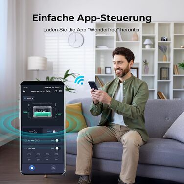 Портативна зарядна станція OUKITEL P1000E Plus Power Station ємністю 1024 Втгод, аварійне спорядження з 9 портами та кабелем для заряджання в автомобілі для активного відпочинку, риболовлі, вечірок, музичних фестивалів, кемпінгу та надзвичайних ситуацій.