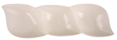 Блюдо LED Figure з 3 секціями 34×12×5 см