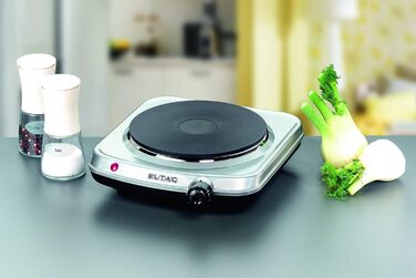 Чавунна конфорка, плавно регульована, захист від перегріву, 1500 Вт, 18 - 1