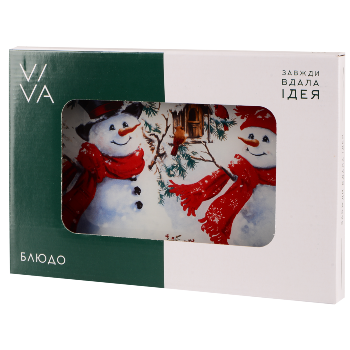 Блюдо Viva NY Snowmen  (7109497)
