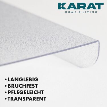 Килимки для сходів 15 шт 65 х 23,5 см прозорий KARAT