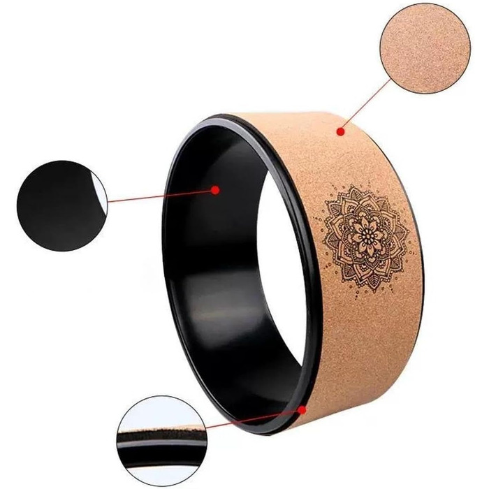 Колесо, ролик для спини, допоміжний розтяжний ролик для пілатесу, для використання в приміщенні