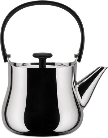 Чайник Alessi NF01 'Cha з полірованої нержавіючої сталі, 90 мл, 3,7 x 16,5 x 4,3 см