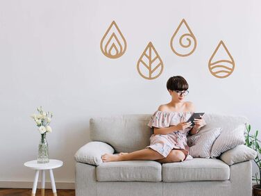 Елементи оздоблення сучасні з дерева. Мандала бохо вінтаж стіна езотеричні подарунки оздоблення стін вітальня дерево ретро духовне