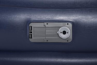 Надувний матрац Bestway Tritech, Vento, 191 x 97 x 46 см, одномісний, із вбудованим електричним насосом