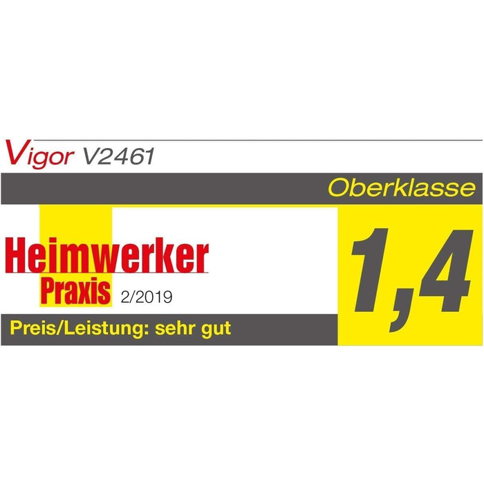 Набір інструментів ViGOR V2461, 172 предмети шестигранники, квадрати, внутрішні та зовнішні шестигранники, хрестоподібні, плоскі та Pozidriv