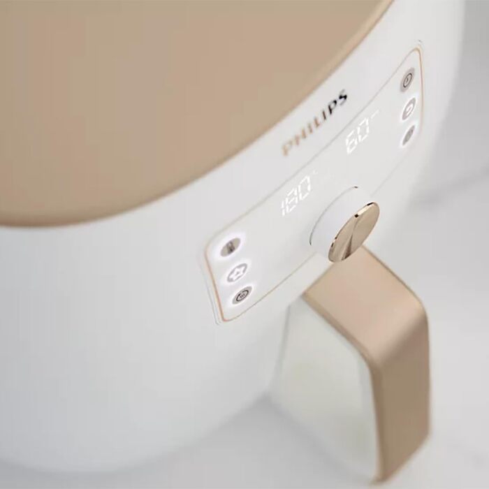 Мультипіч Philips Smart Sensing XXL, 7,3 л (1,4 кг), на 90 менше жиру завдяки технології Rapid Air, автоматичне готування, деко для випікання, додаток HomeID (HD9870/20) 7,3 л, Smart Sensing White