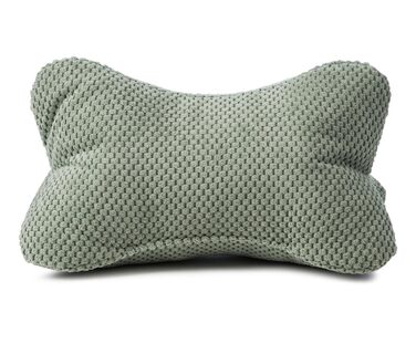 Подушка для читання Sven, подушка для шиї з текстурованим виглядом, подушка для читання та релаксації шиї та спини, 40 x 25 см - Евкаліпт 40 x 25 см Евкаліпт